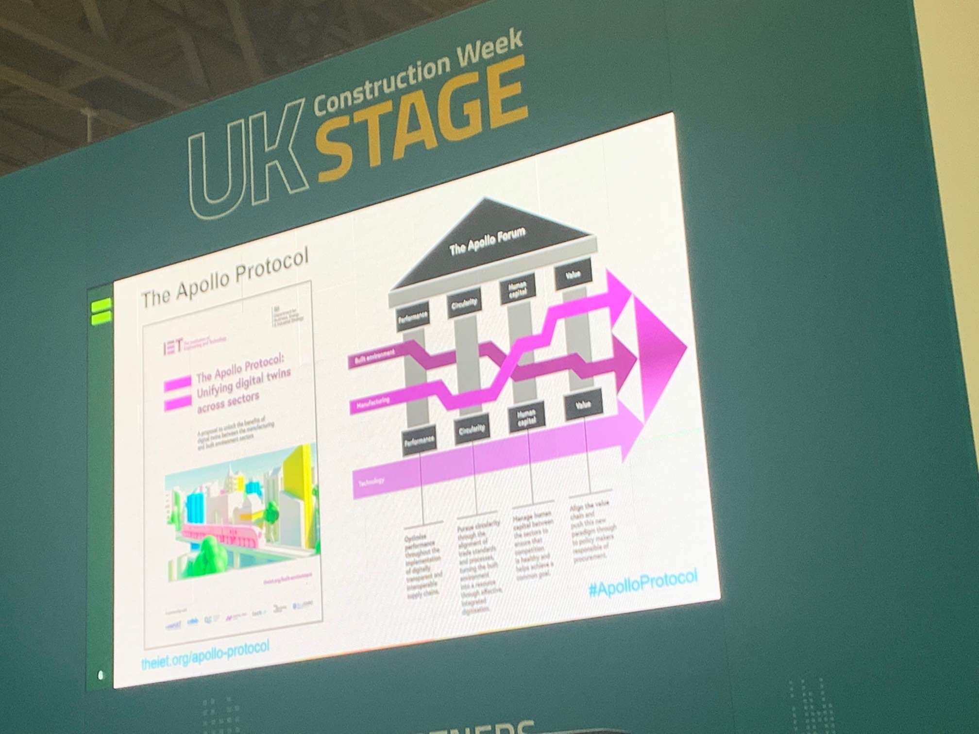 IET Built Environment Panel celebrates its projects at UK Construction Week