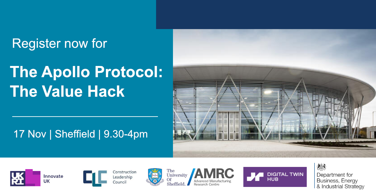 Register now for The Apollo Protocol: The Value Hack (Sheffield, UK or Online)