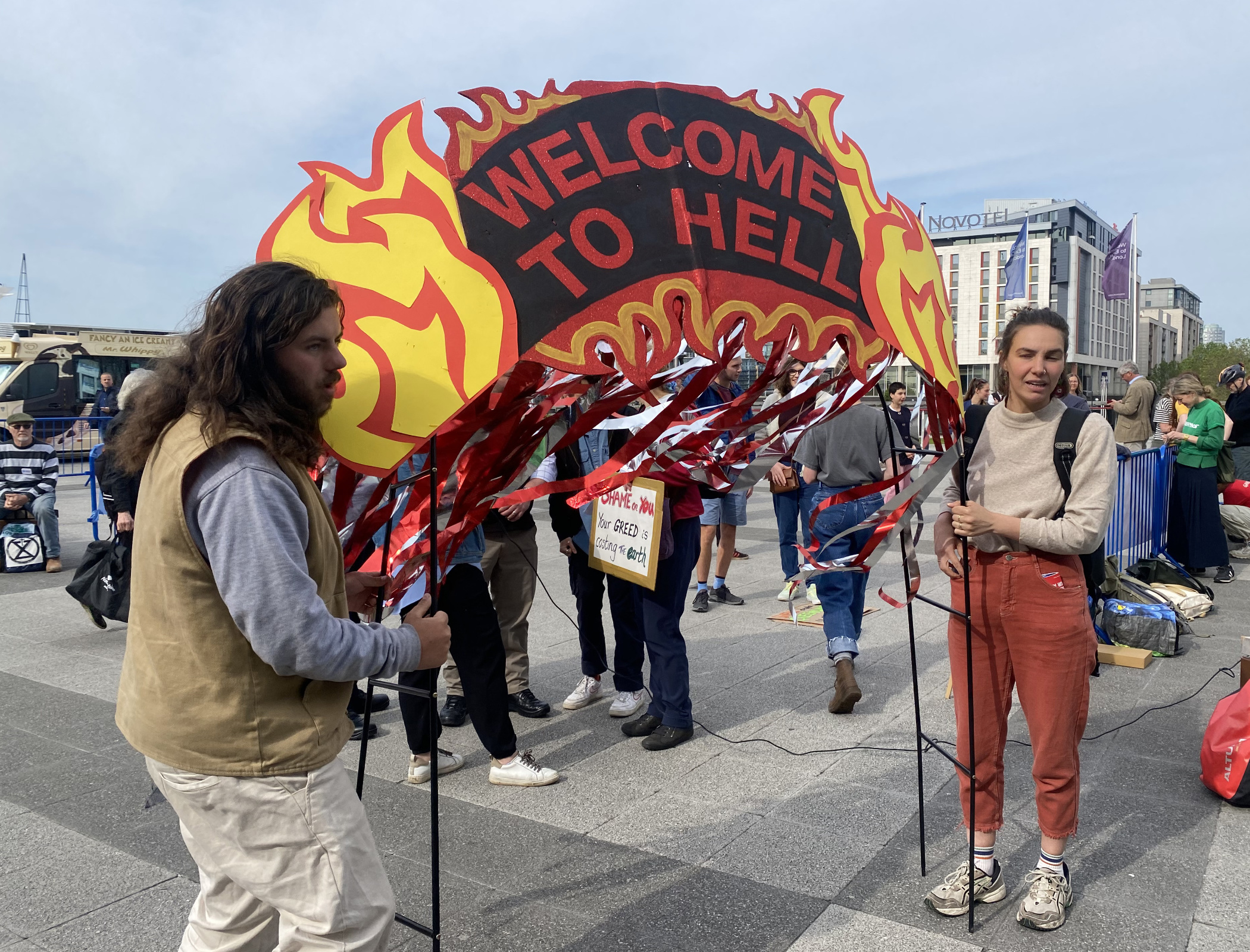 Just Stop Oil protesters block London bridges; Shell’s AGM also disrupted