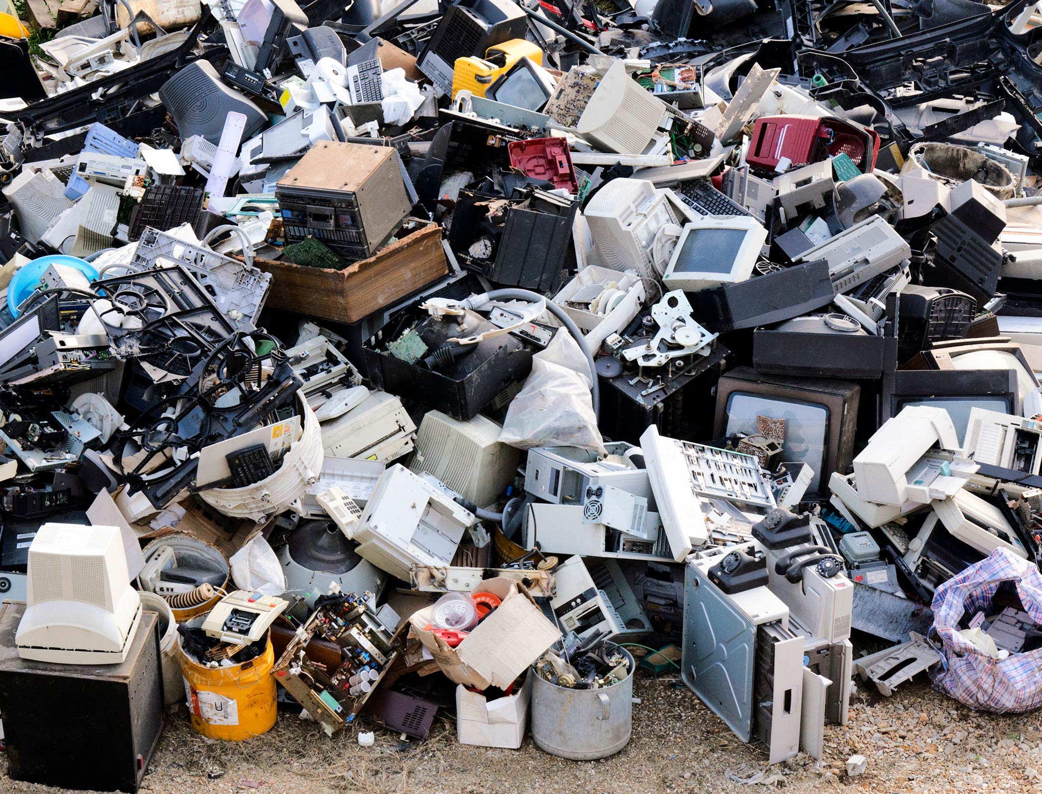 Mining the bonepile of precious rubbish