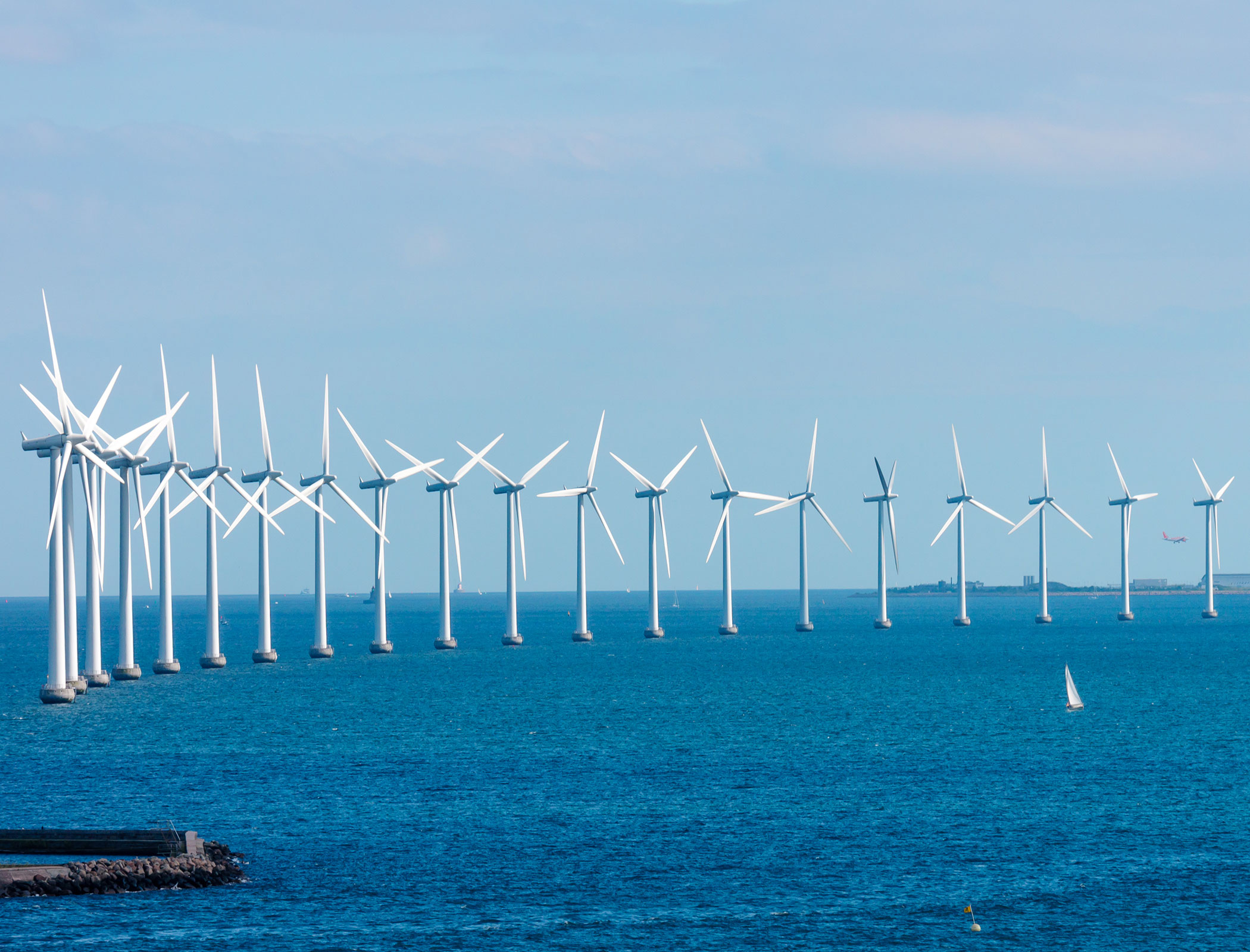Autonomous underwater drones used to maintain offshore wind turbines