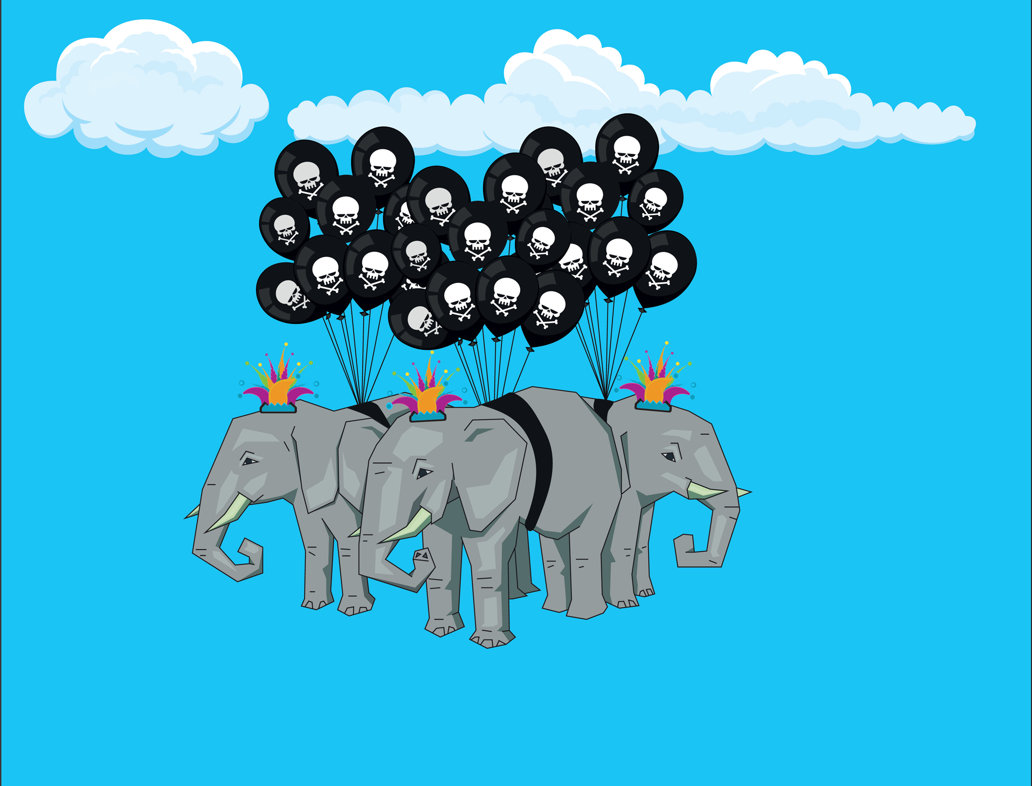 Dear Evil Engineer: How many balloons do I need to make an elephant fly?