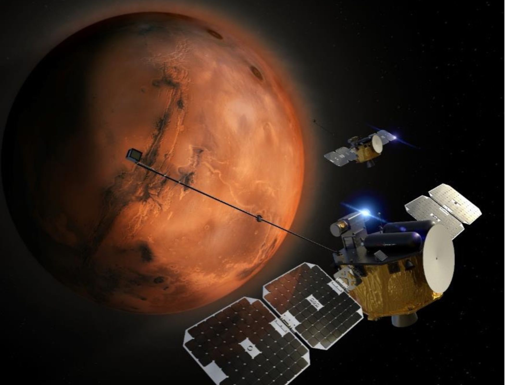 Nasa agrees to use Blue Origin rocket for Mars mission
