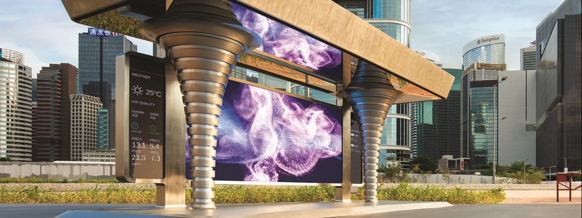 The bigger picture: smart bus shelter