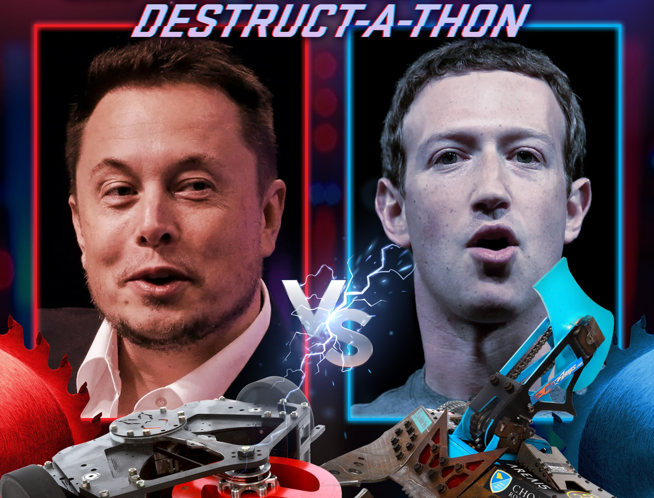 BattleBots challenges Musk and Zuckerberg to bot-on-bot fight