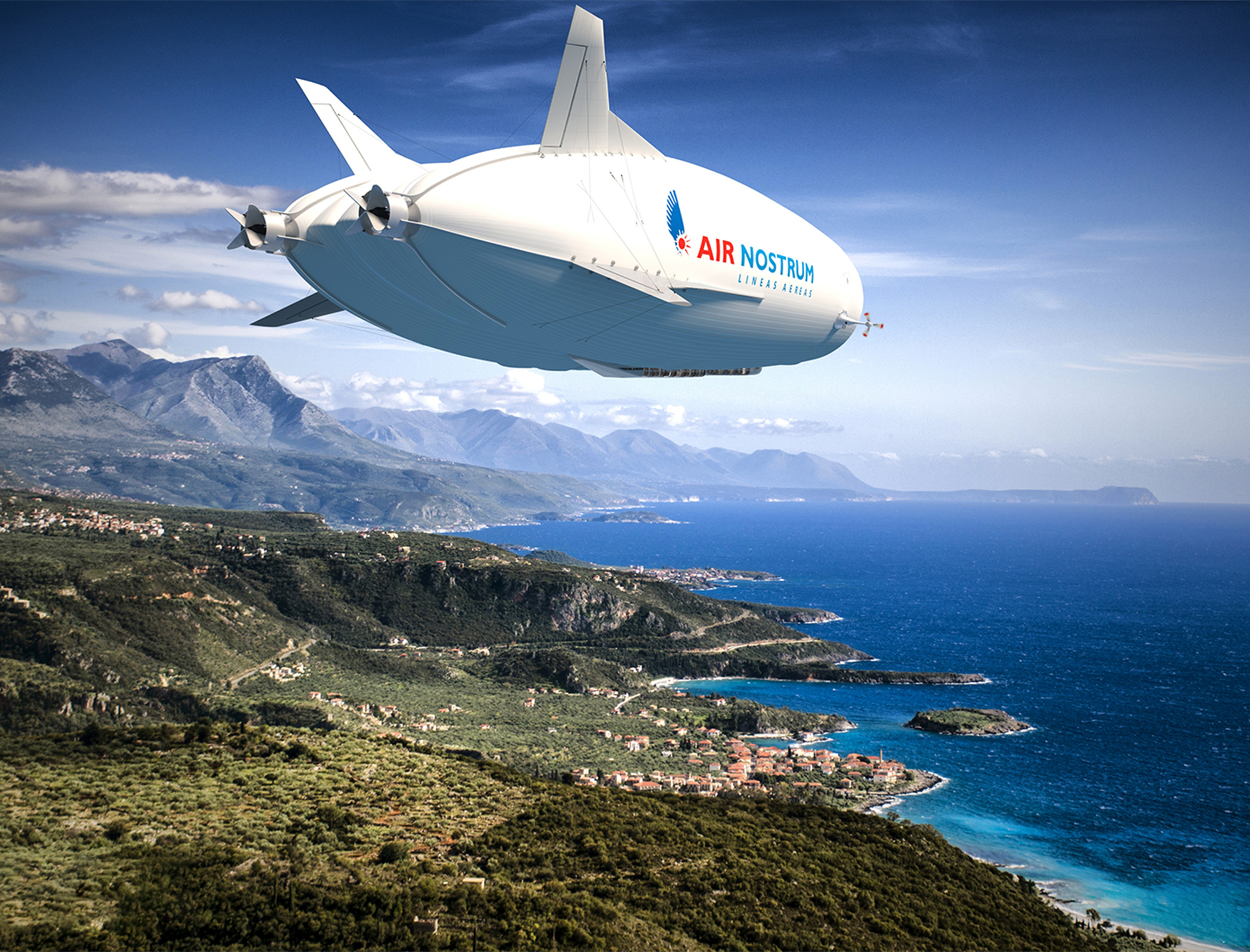 Spanish airline reserves Airlander 10 blimps for 2026 passenger service