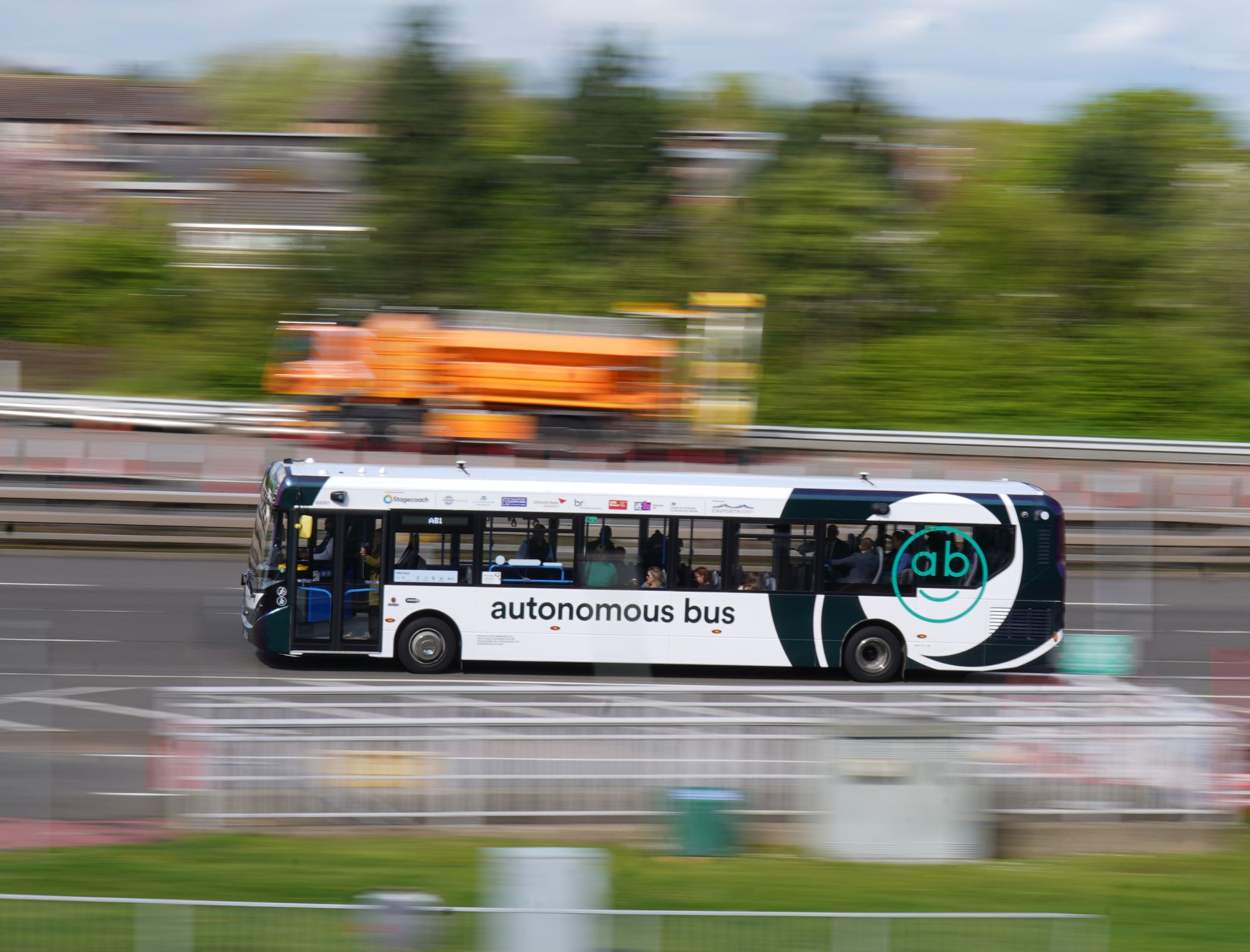 Britain's first autonomous bus service launches in Scotland
