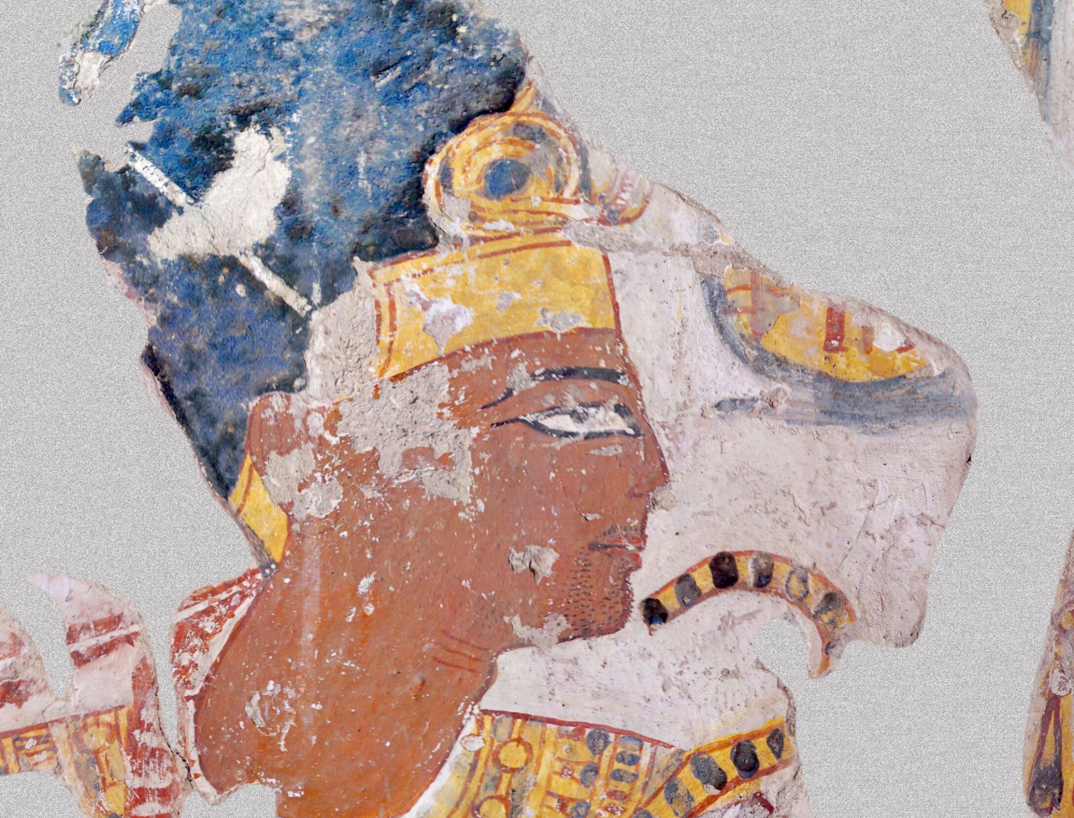 Secrets of Egyptian paintings uncovered by chemical imaging