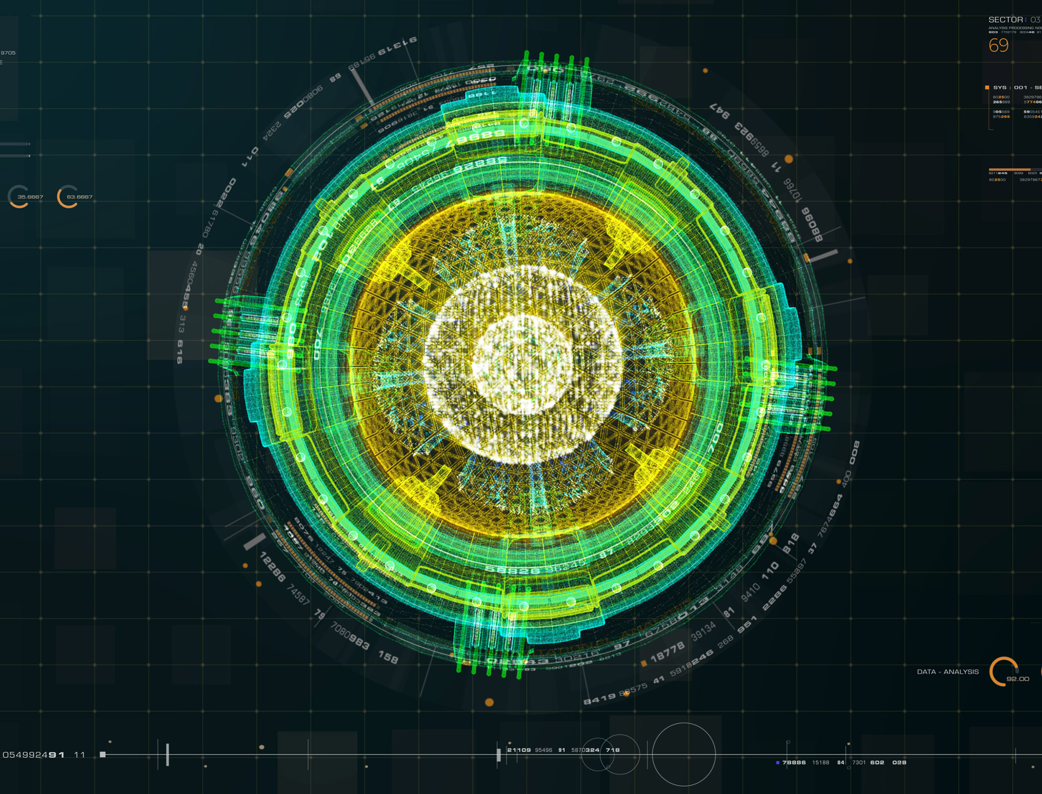 Nuclear fusion instabilities detected with simulation code