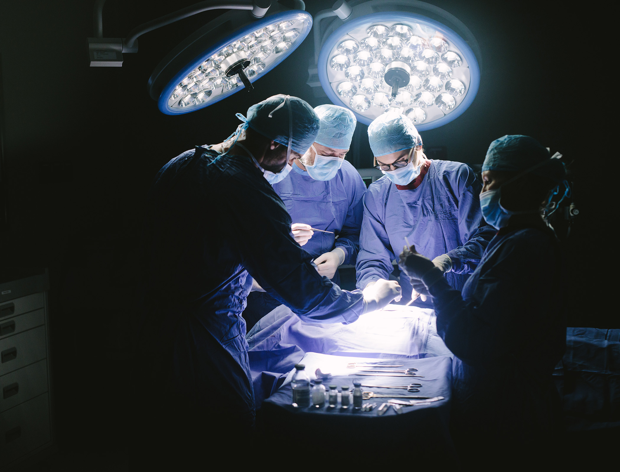Operating theatres covered in microplastics with unknown health impacts