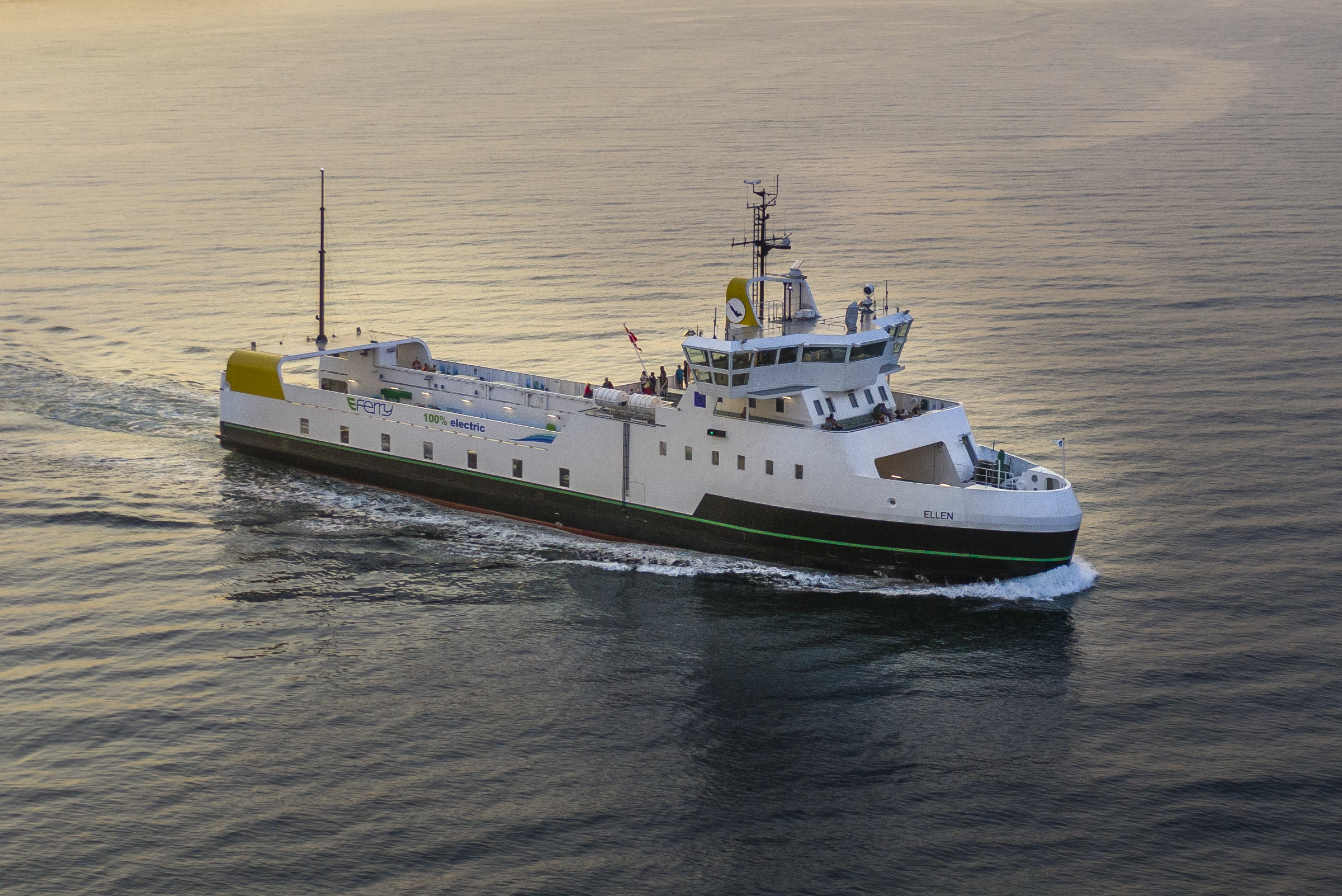 Electric ferry claims record for longest journey on a single battery charge