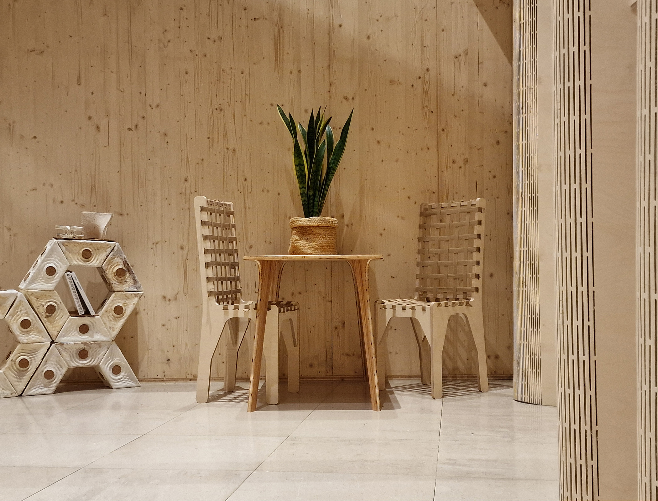 Prototype home with flexible walls allows for easy layout changes
