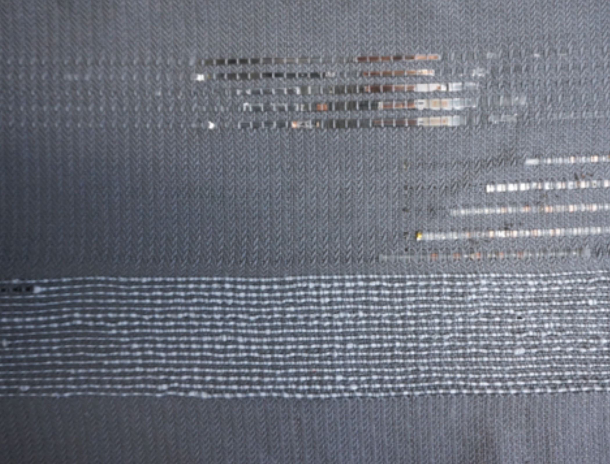 Affordable smart fabrics woven on textile-industry looms
