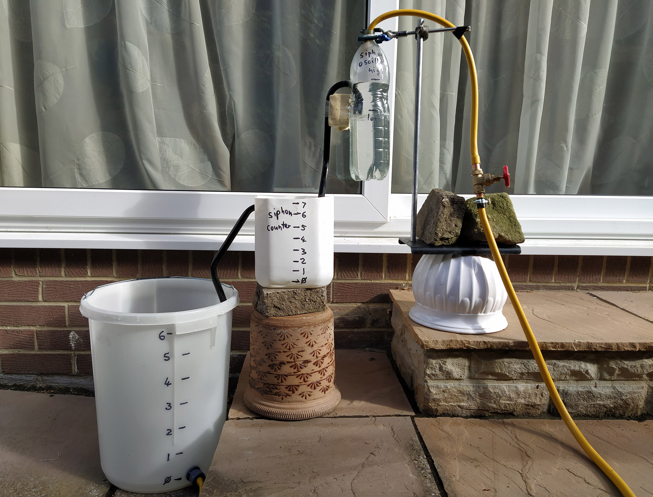 Summer STEM Challenge: Digital water clocks