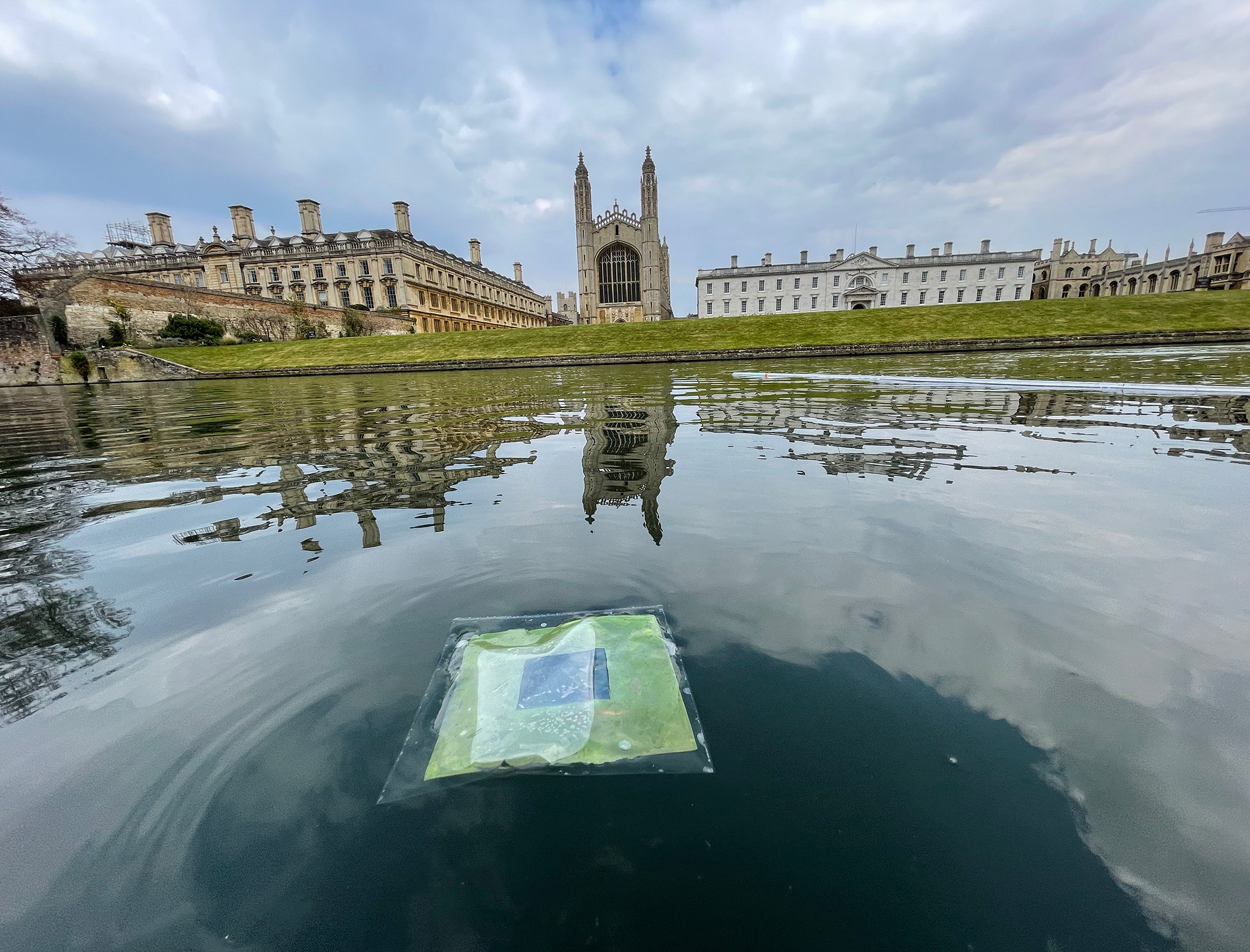 Floating ‘artificial leaves’ could produce clean fuel for the shipping industry