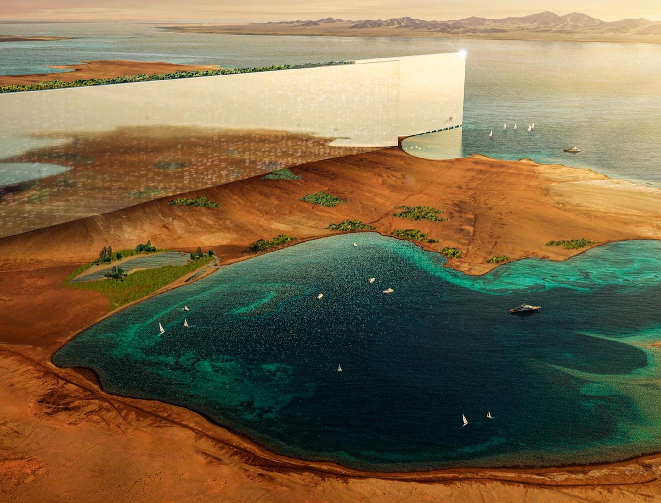 Saudi Arabia unveils The Line, a carbon-neutral ‘city of the future’