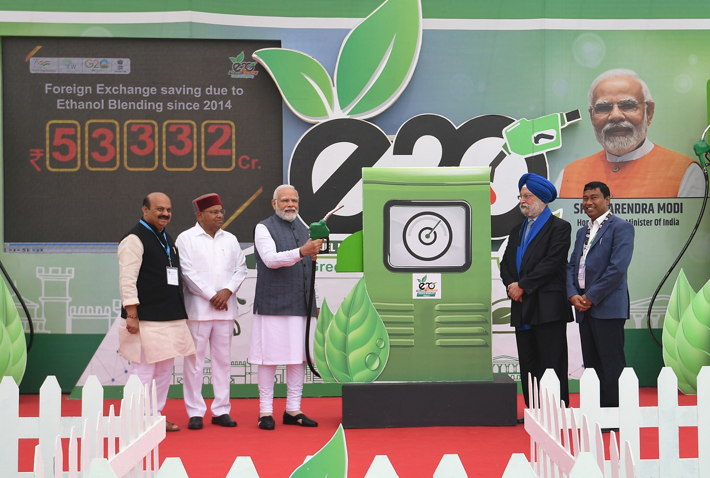 View from India: PM launches roll-out of greener fuels on the road to net zero