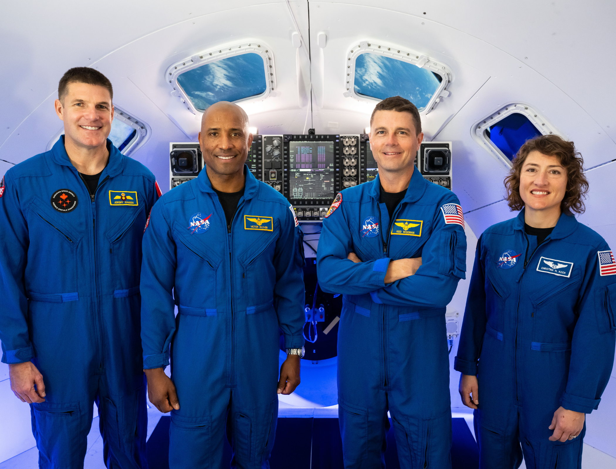 Nasa names diverse crew for Artemis II Moon mission
