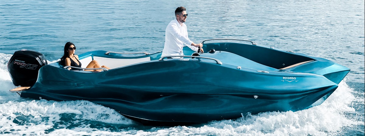 The measure of: Mambo 3D-printed fibreglass boat