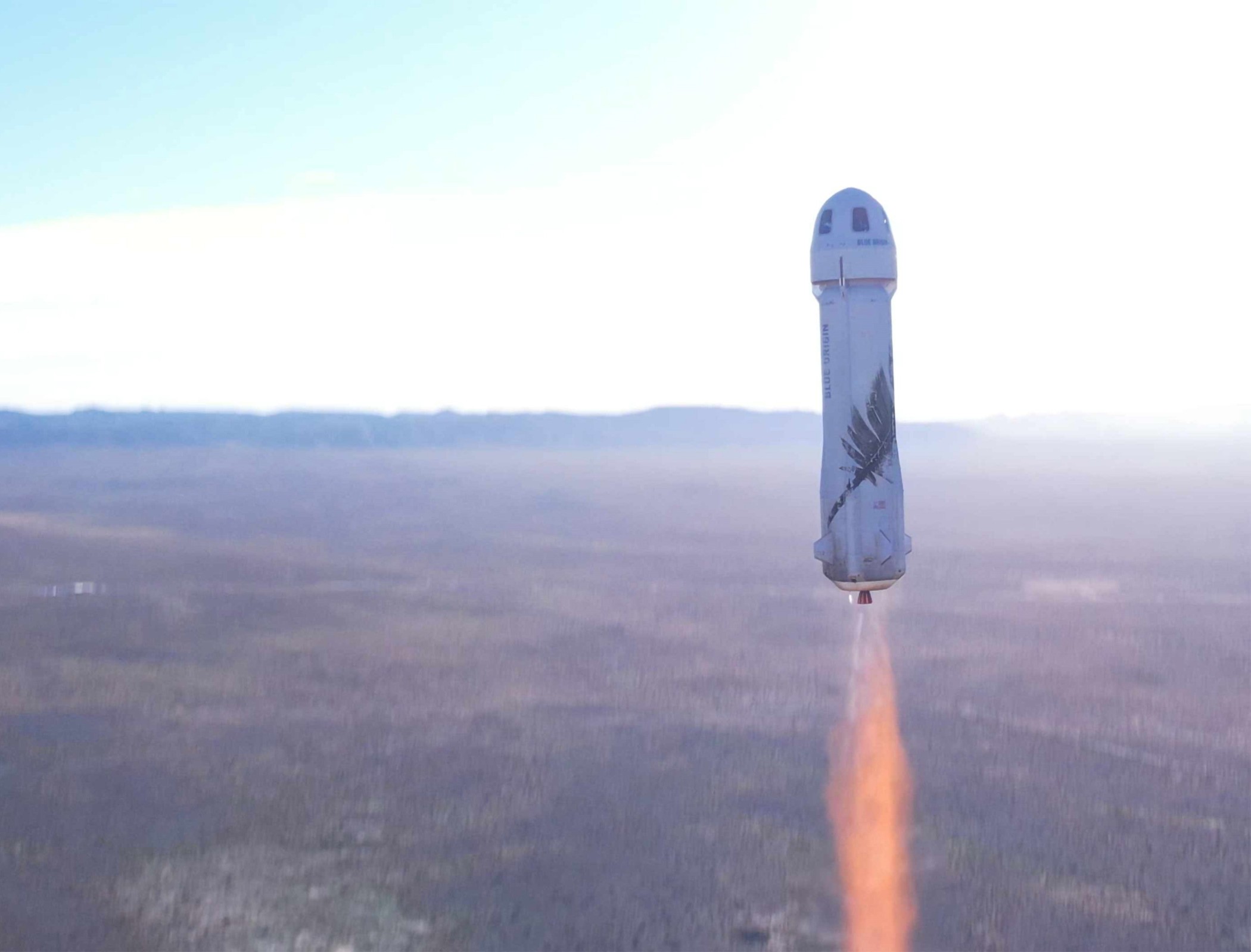 Blue Origin’s New Shephard rocket suffers first launch failure