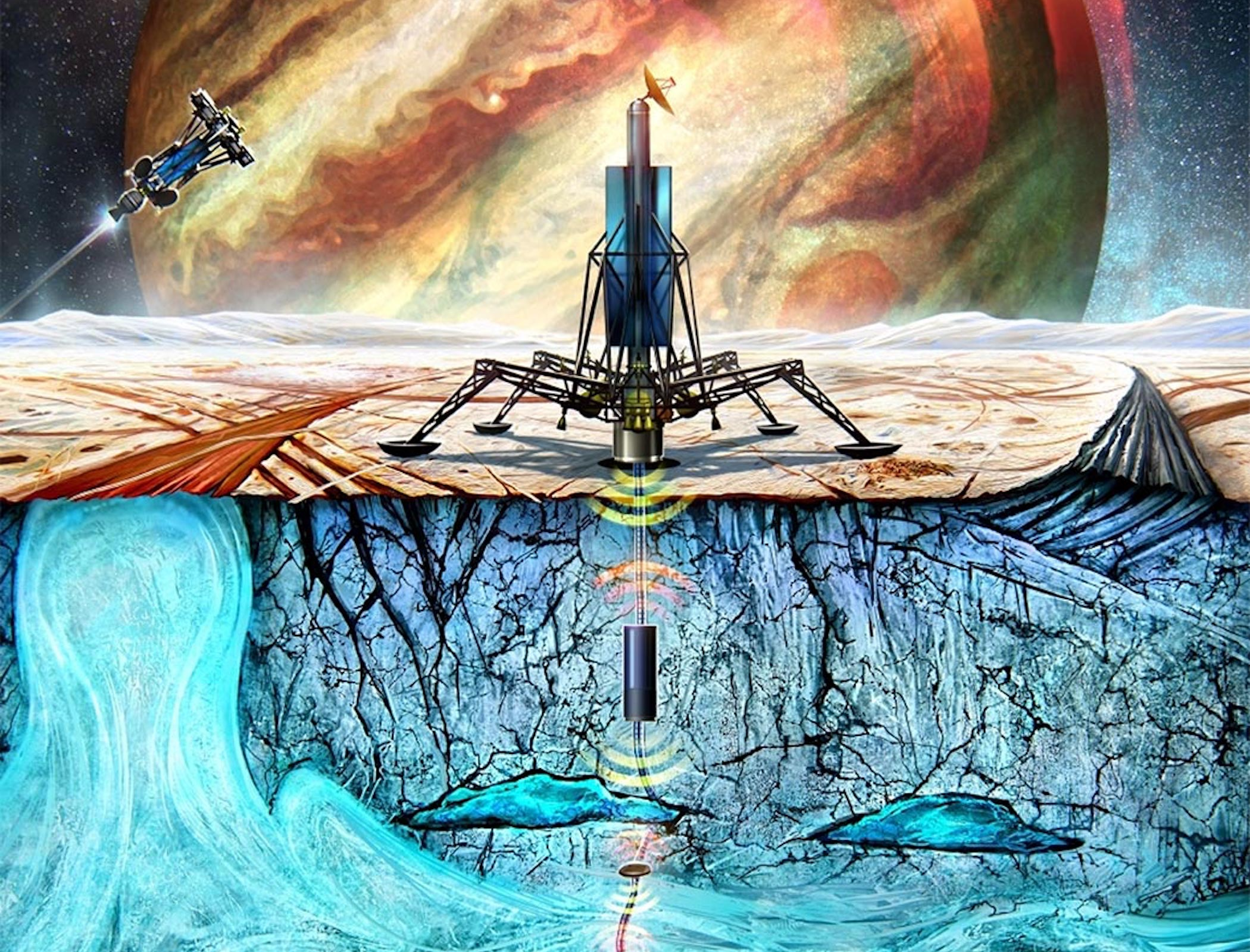 NASA wants to use swimming robots to detect alien life