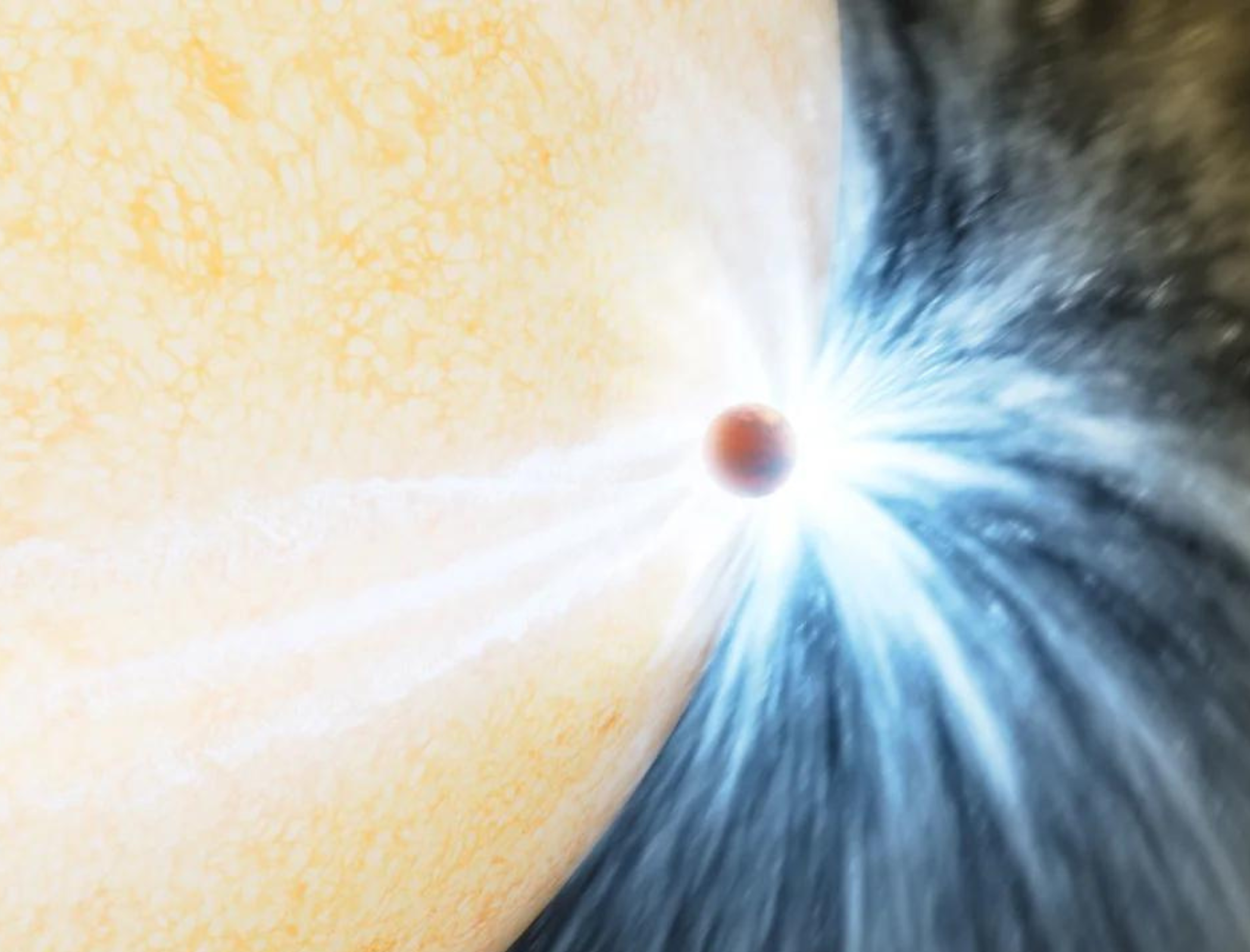 Scientists see ‘future of the Earth’ as dying star swallows Jupiter-sized planet