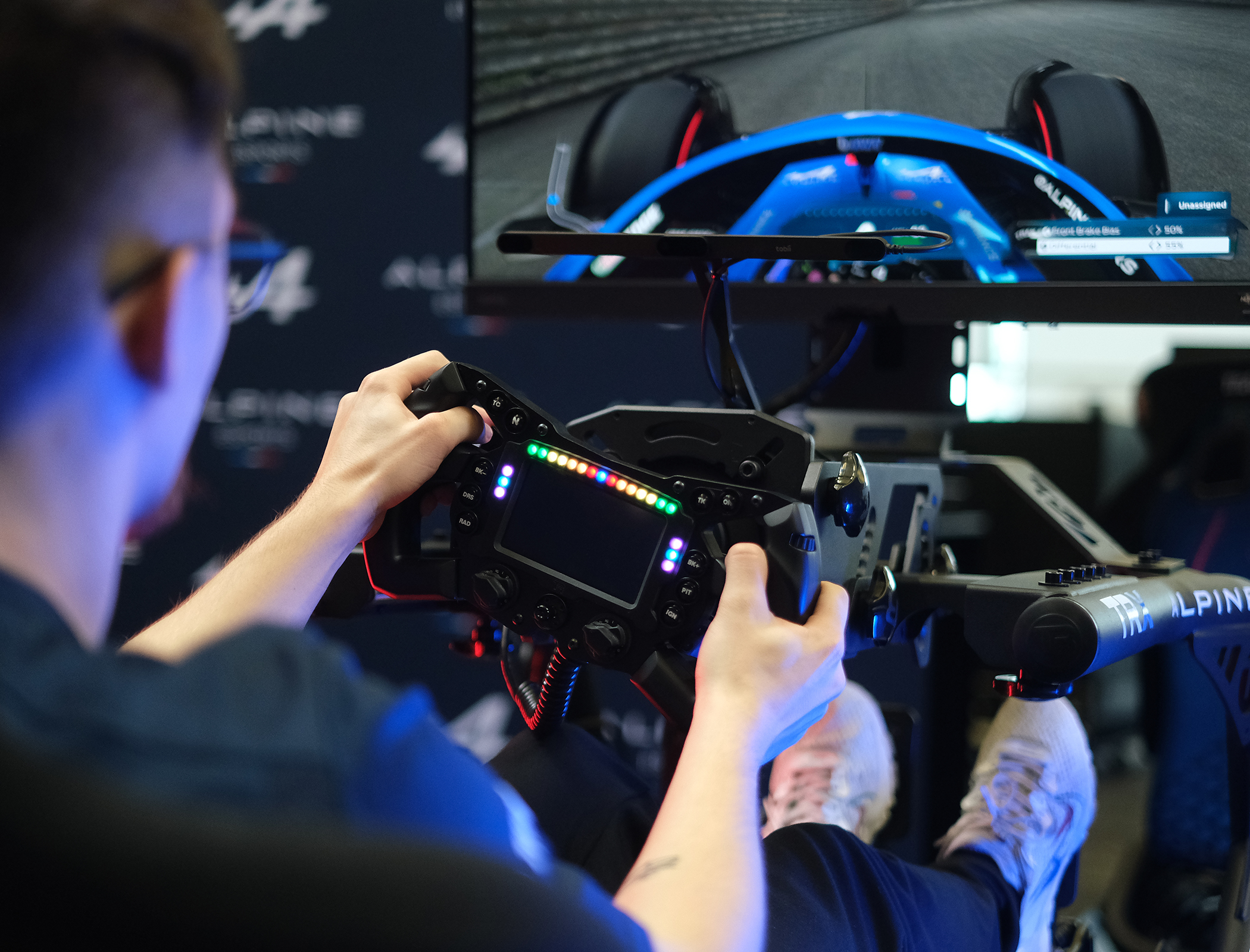 Immersive tech to help improve F1 sim racing performance