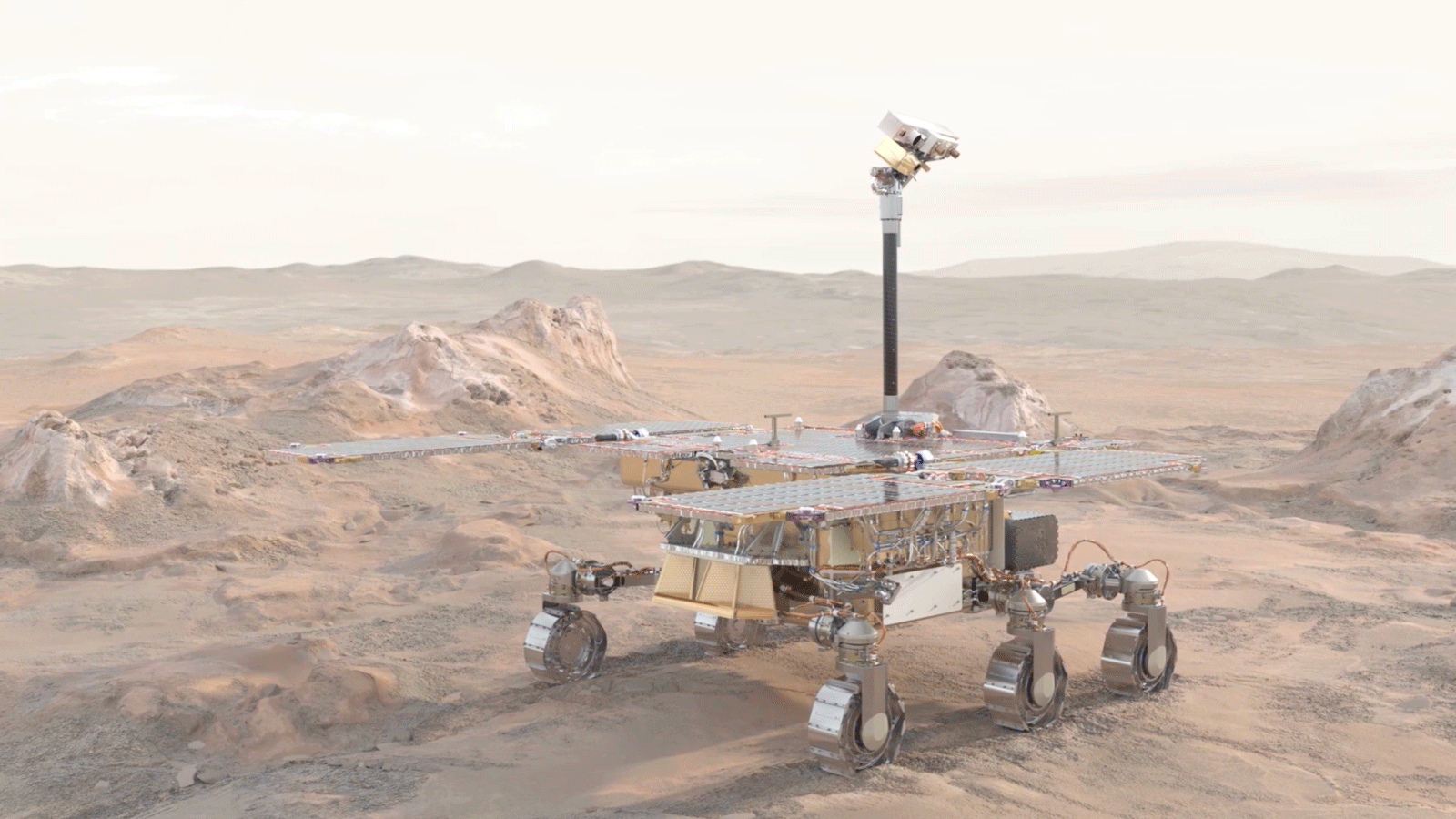 ESA and Nasa team up to land rover on Mars