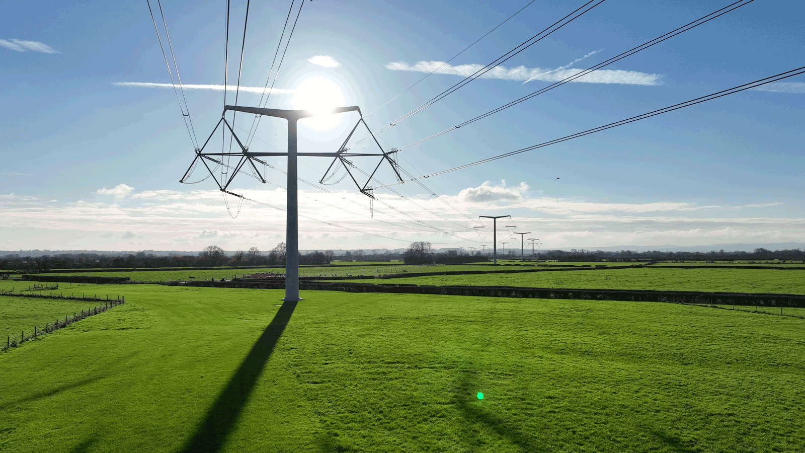 Wiring finishes on 57km of T-pylons to connect Hinkley Point C to the grid