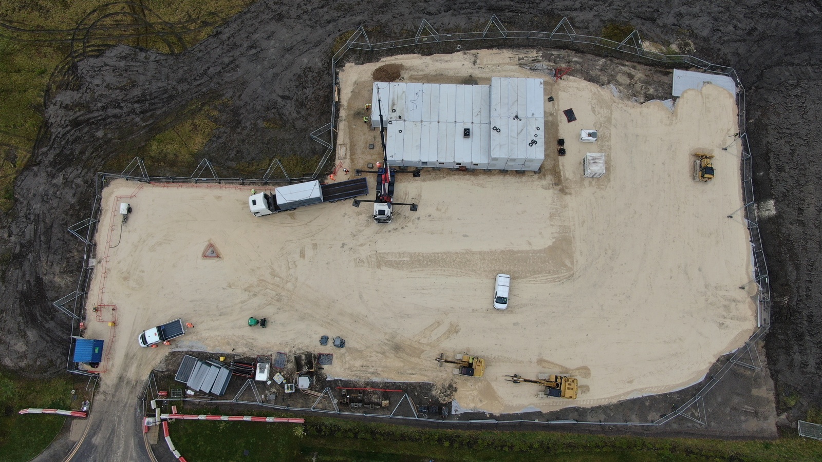 Construction gets underway at new substation to help power Sunderland’s new gigafactories