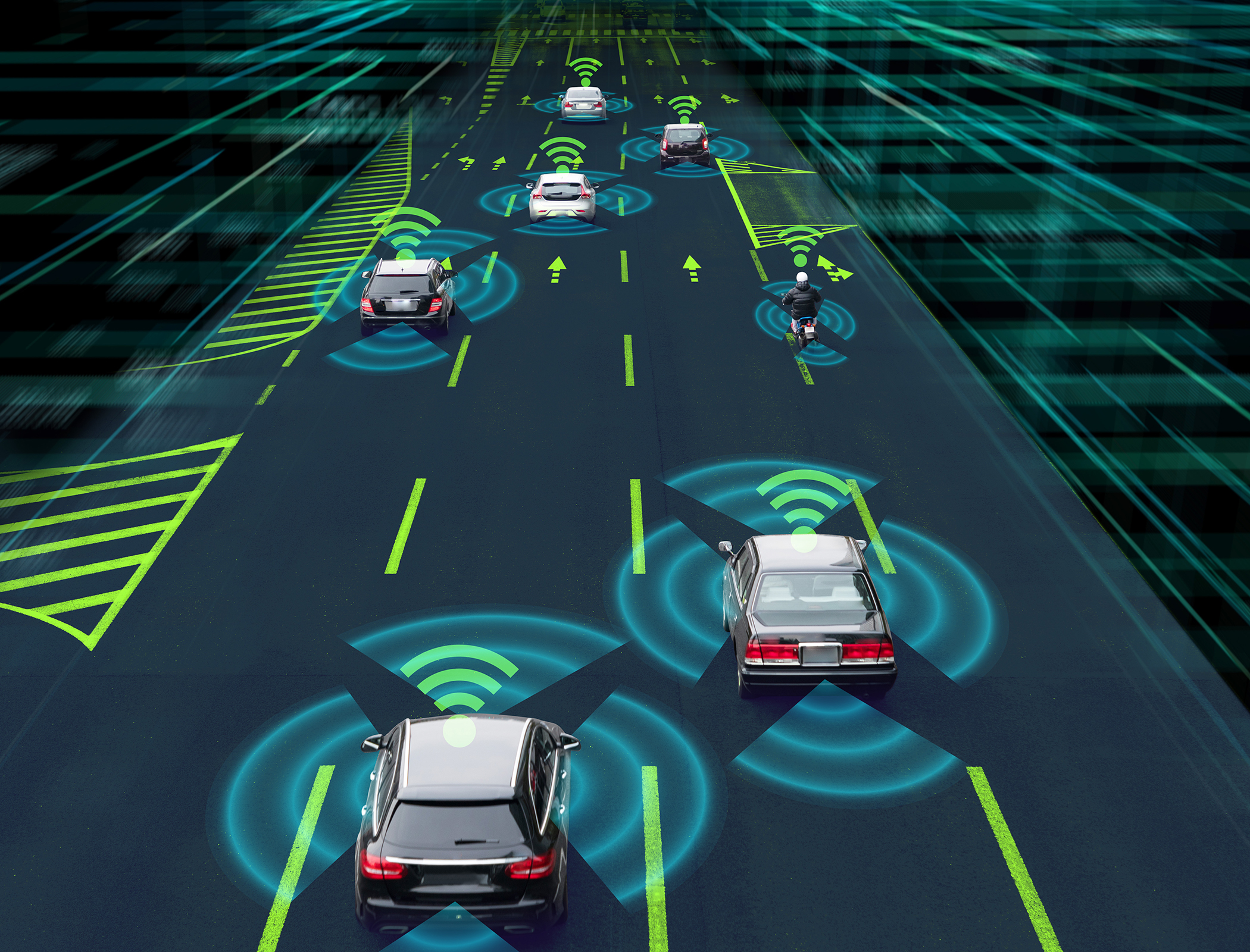 Self-driving cars could slow down traffic, study finds