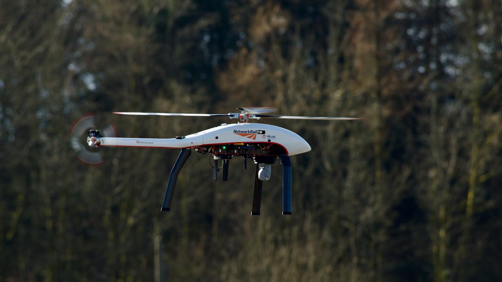 Network Rail trials drones to detect faults and trespassers faster