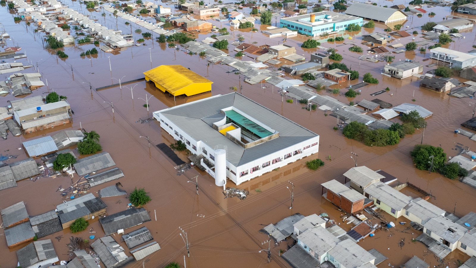 Devastating Brazil floods will become more common if emissions are not cut, scientists warn