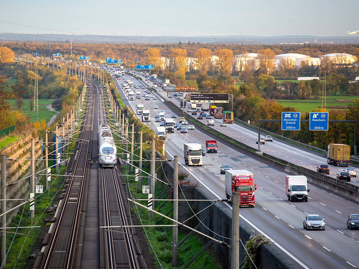 European spending on motorways outpacing railway investment, research finds