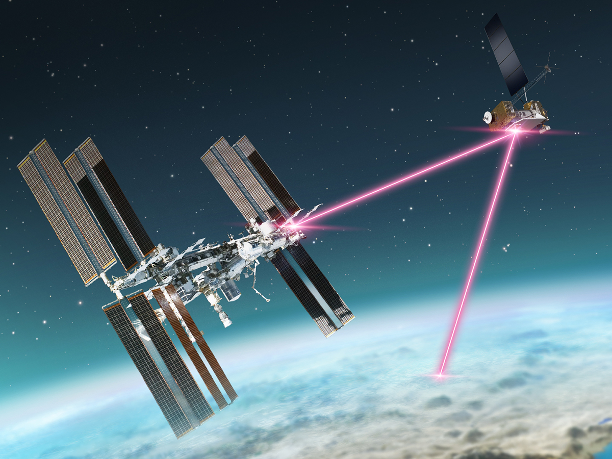 Nasa testing laser system to help ISS communicate 10 times faster with Earth