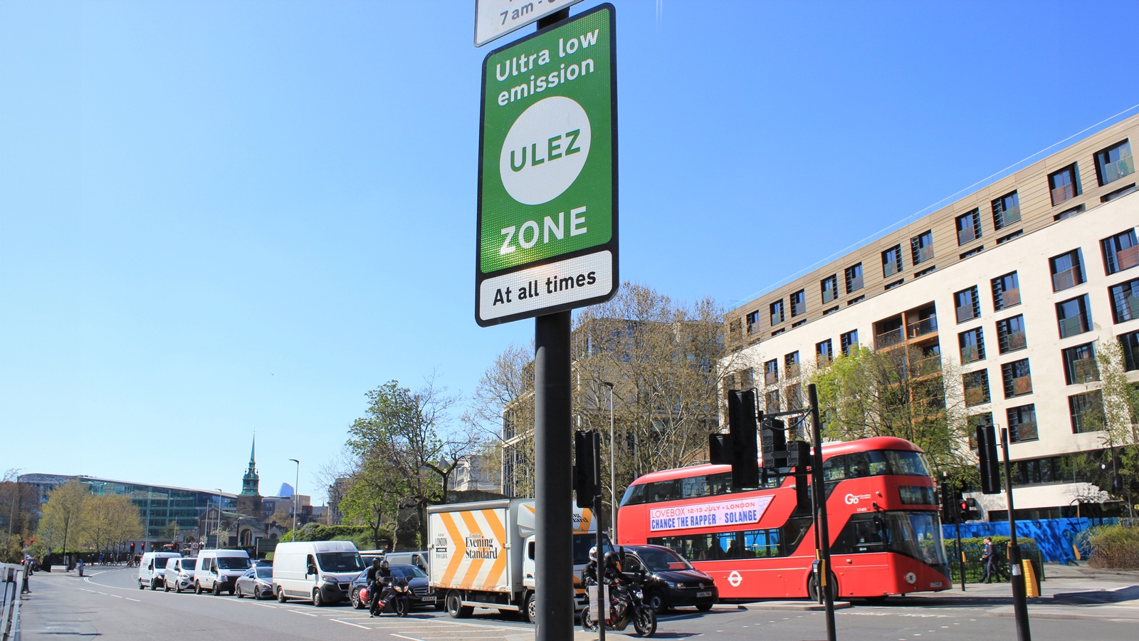 ULEZ expansion sees London’s air quality improve faster than the rest of England