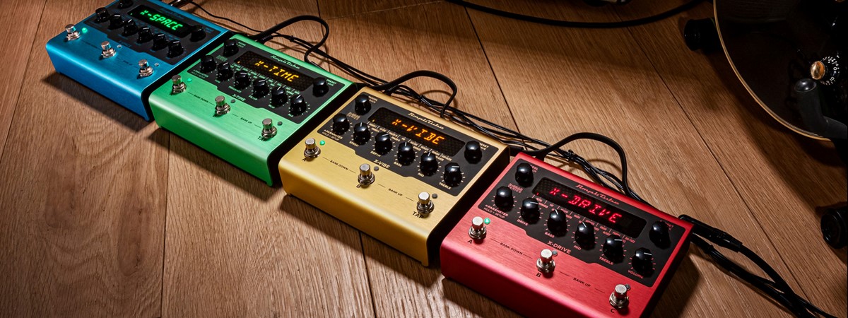 AmpliTube X-Gear FX pedals launched with hardware-software integration