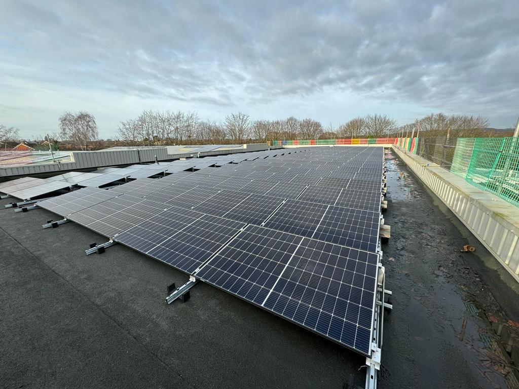 Capula generating green energy following solar PV installation