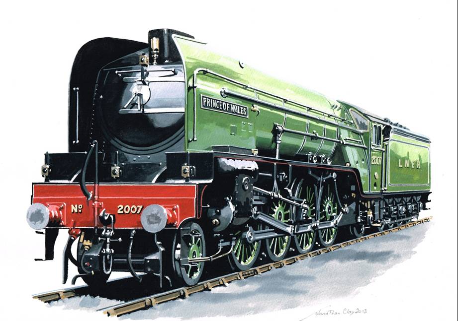 Prince of Wales - Britain's most powerful steam locomotive