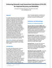 Enhancing Domestic Load Assessment Calculations (1P & 3P) for Improved ...