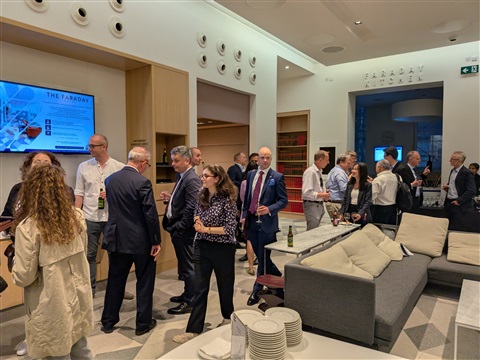 Networking at Savoy Place