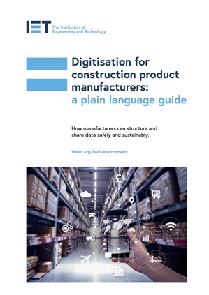 Plain Language Guide to Digitisation for Construction Product Manufacturers