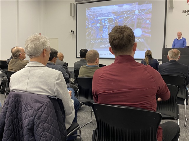 attendees at a lecture