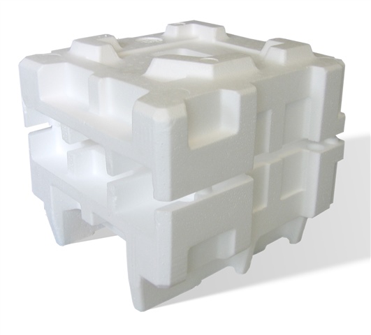 Polystyrene packaging