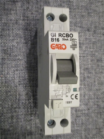 RCBO front view